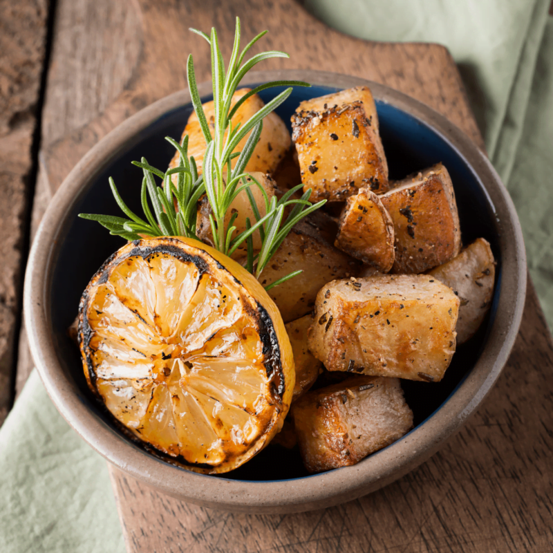 Lemon rosemary roasted potato