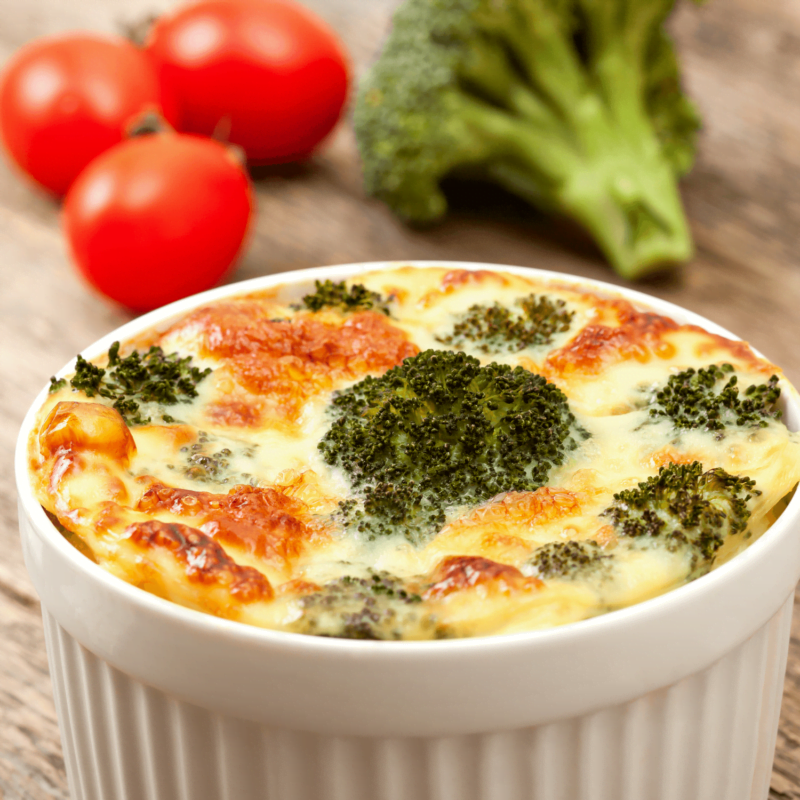 Southern style broccoli casserole