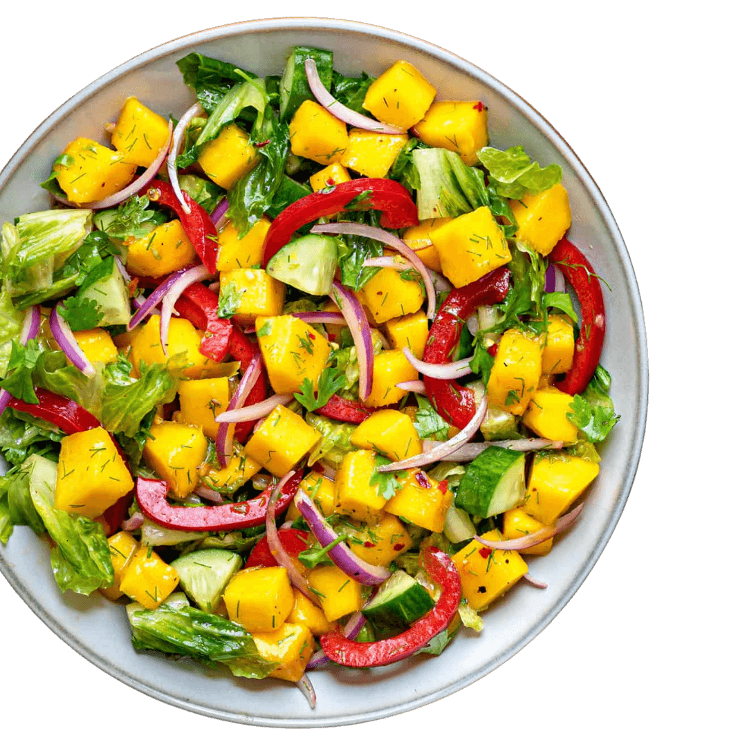 Tangy mango salad