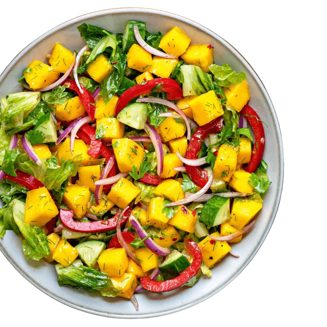 Tangy mango salad