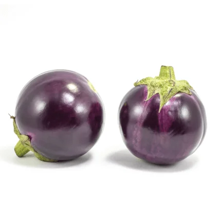 Brinjal round organic
