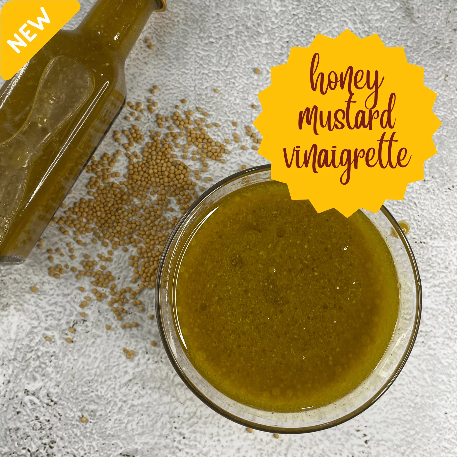 Honey-Mustard-Vinaigrette-Organic Honey Mustard Vinaigrette Organic