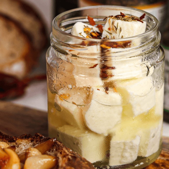 Pickled Feta Cheese Organic