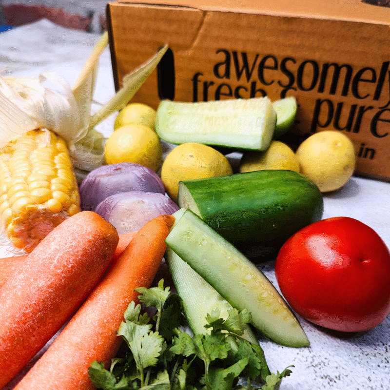 Everyday crunch salad box