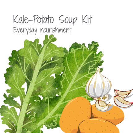 Kale potato soup kit