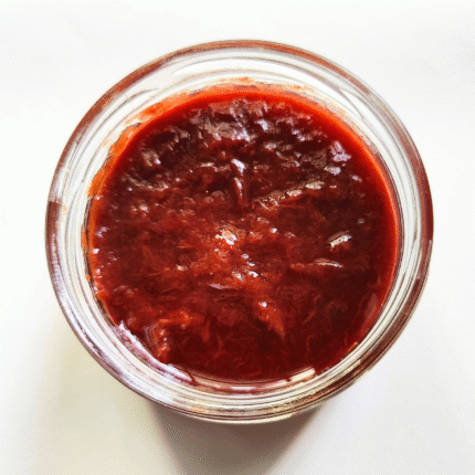 Plum compote