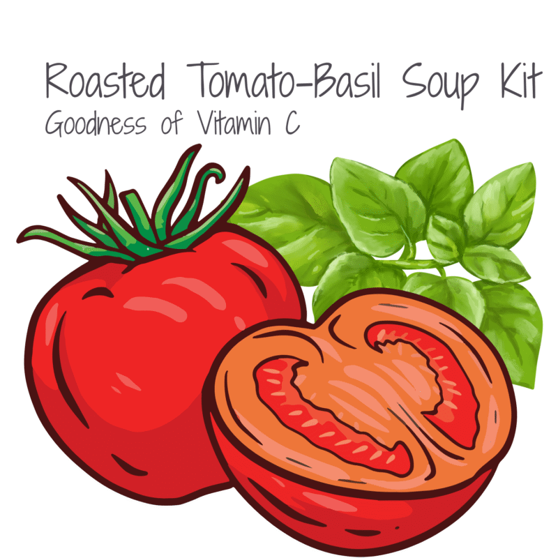 Tomato basil soup kit