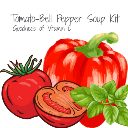 Tomato bell pepper soup kit