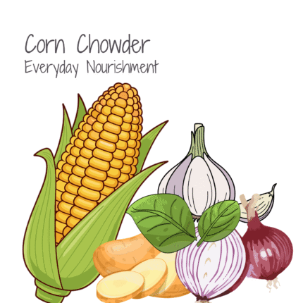 Corn chowder soup kit