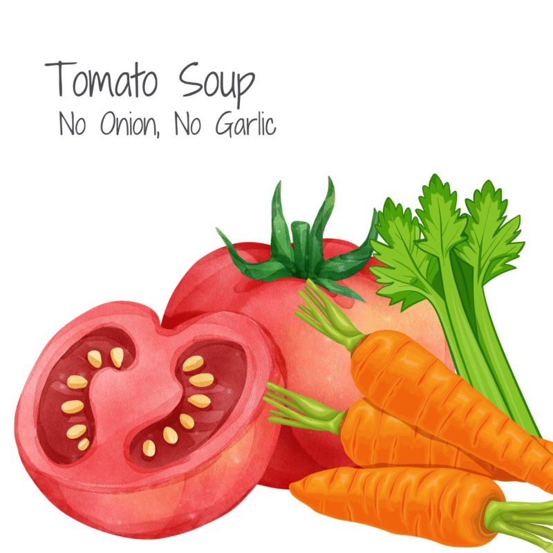 Tomato soup no onion no garlic