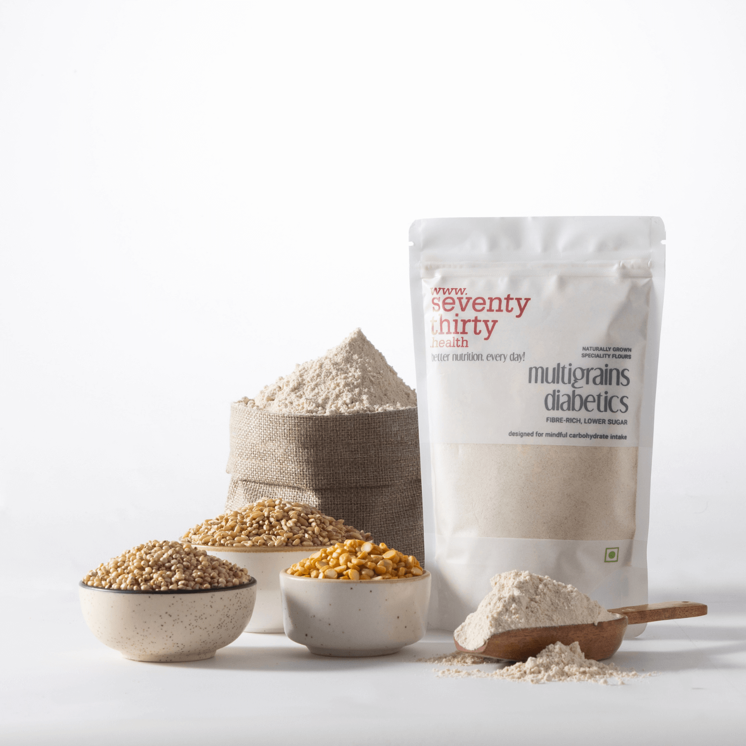 Multigrains Diabetics Flour Blend 1C3A1777 Multigrains diabetics flour blend 1c3a1777