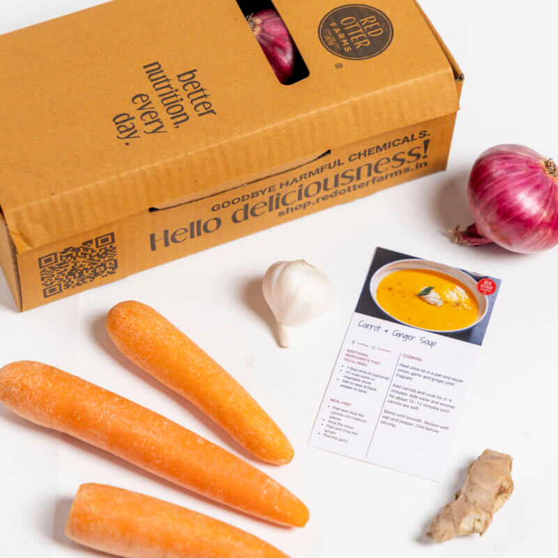 Carrot and ginger soup kit