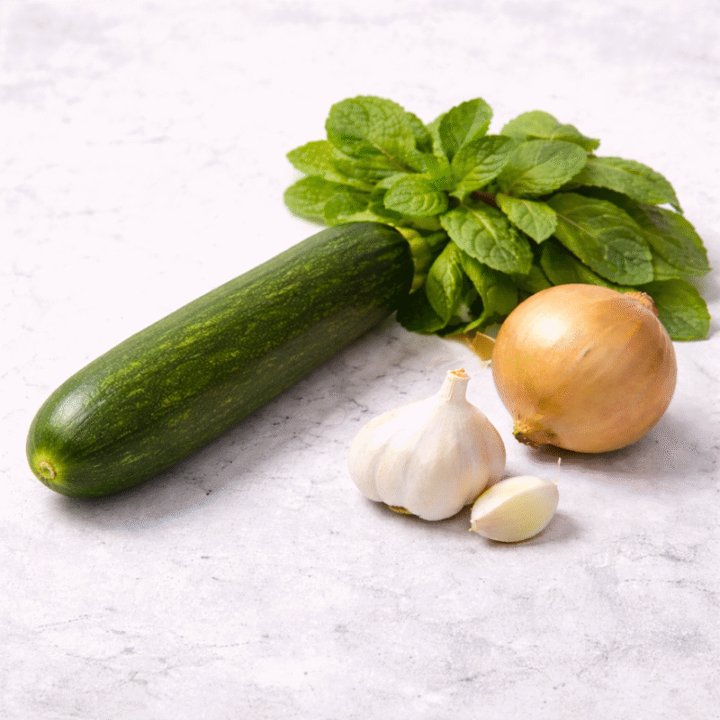 Zucchini and mint summer soup kit